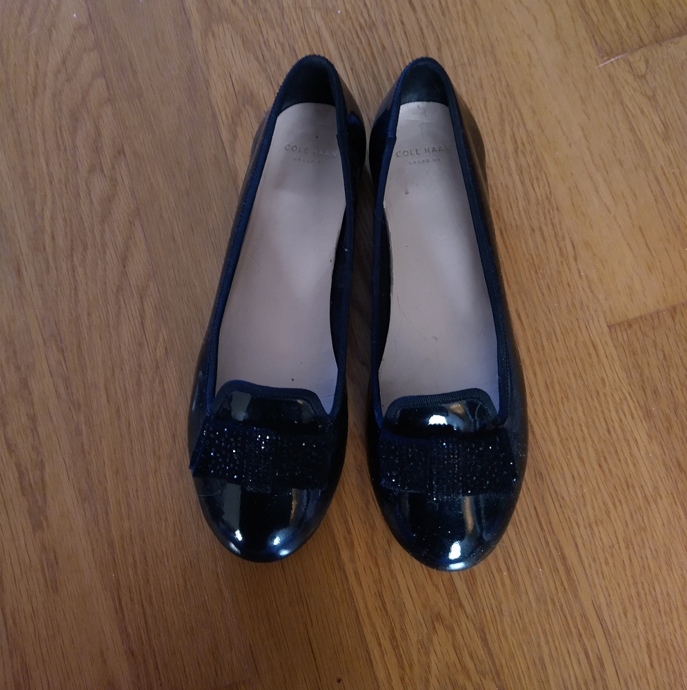 Cole haan Grand OS Patent Leather flat shoes Size 7